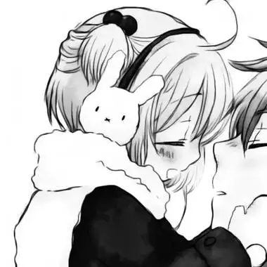 高清超甜的情侣头像一人一半黑白图片