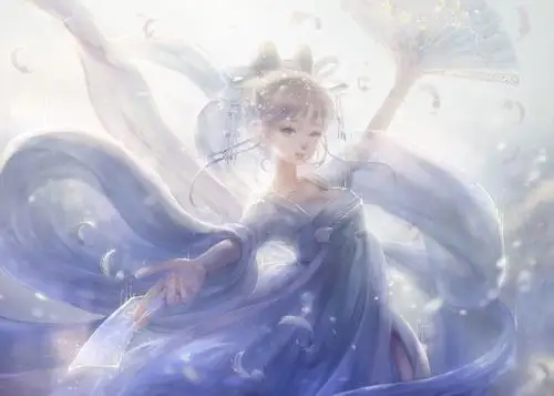 (古风美人 .司雪之神 ) 绘师:李若绮 - 堆糖,美图壁纸兴趣社区