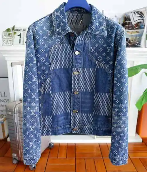 lv路易威登2020ss原单牛仔夹克外套