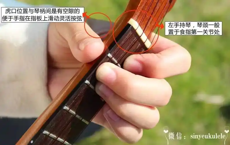尤克里里弹琴姿势ukulele弹琴持琴姿势图文解说