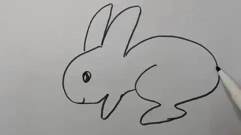 幼儿画画绘画简笔画入门教程