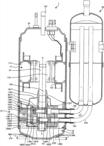 旋转式压缩机制造技术,空调压缩机改气泵教程专利_技高网
