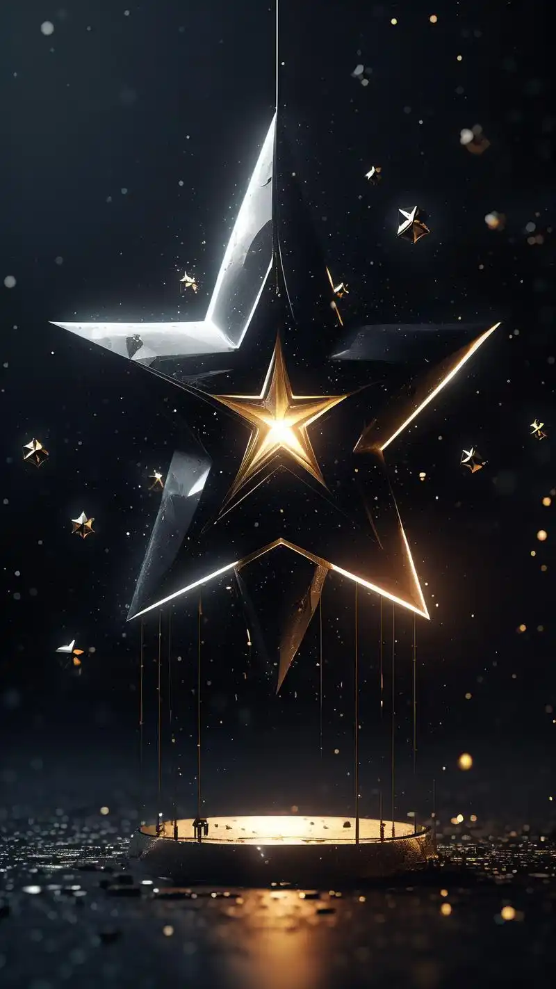 黑色星星背景纯色壁纸,酷炫又神秘94 今天给大家带来一组黑色星星