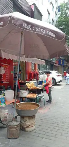 油条摊