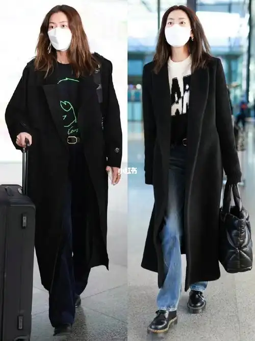 每日穿搭#机场穿搭#街拍穿搭#明星街拍#秋冬穿搭#早春穿搭#休闲穿搭