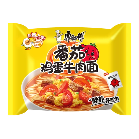 康师傅方便面 康师傅 番茄鸡蛋牛肉面 5袋多少钱-聚超值