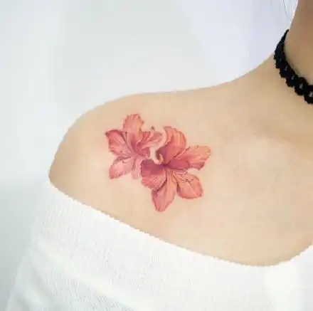 20张女生小清新锁骨性感纹身套图