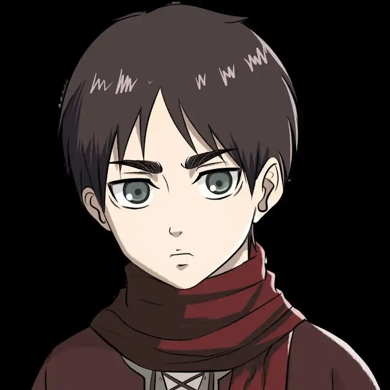 送你们一对小艾笠情头 #头像# #动漫# #进击の巨人# #艾伦# #三笠