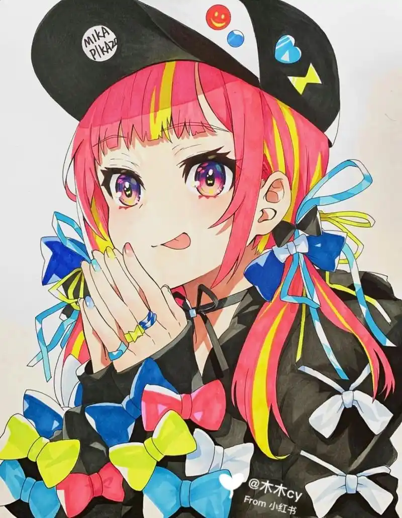 画画# #动漫# #动漫人物# #线稿# #动漫分享# #动漫手绘# #马克笔