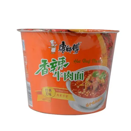 康师傅辣旋风香辣牛肉桶85g