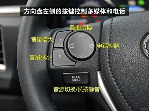 雷凌双擎方向盘怎么调节