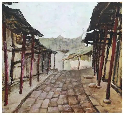 一组水粉写生作品