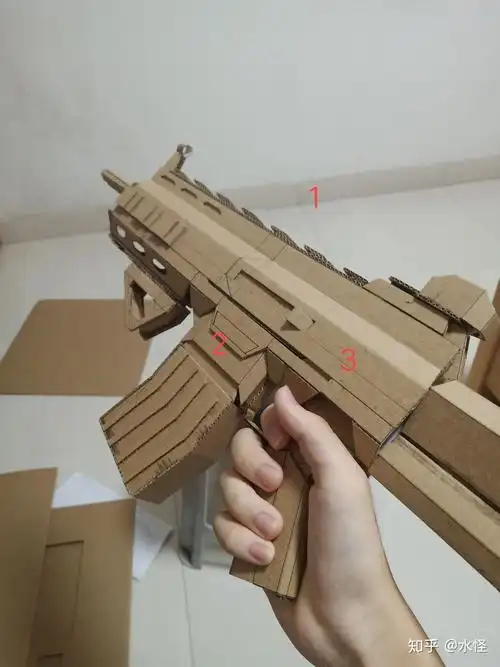 瓦楞纸枪械教程3