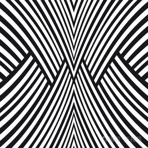 抽象的条纹的背景.黑色和白色