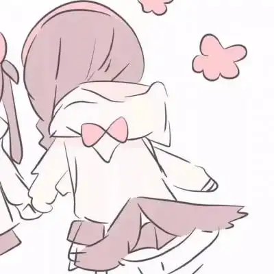 一左一右的闺蜜头像动漫女生高清图片