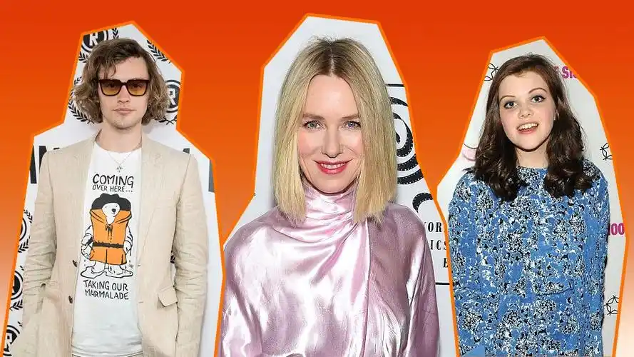 josh whitehouse / naomi watts / georgie henley 08 getty images