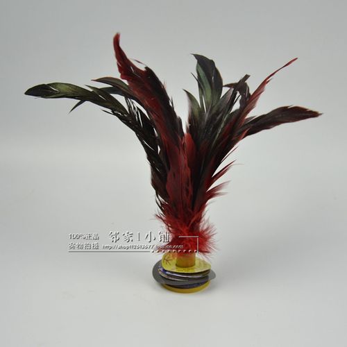 80后怀旧经典鸡毛毽子纯手工缝制儿时的玩伴运动毽球花毽踢毽子