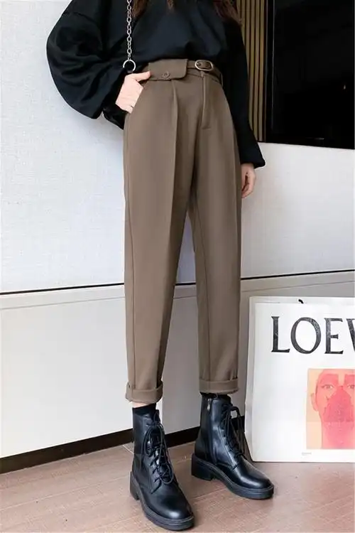 微胖裤子女微胖裤子女直筒