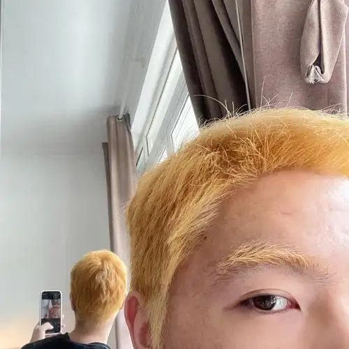 男生漂发初体验翻车