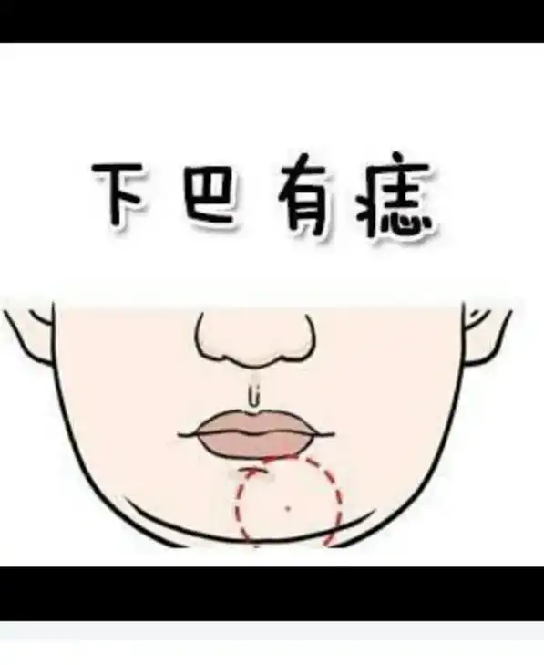 知识分享 # 左下巴有痣,代表了富贵荣华.左下巴主财富,此 - 抖音