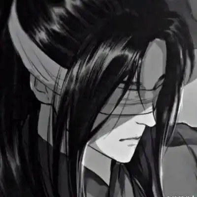 唯美古风淡雅男子头像图片