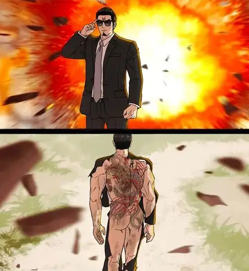 桐生一马教你如何用"最男人"的方式亮出纹身|纹身_新浪新闻