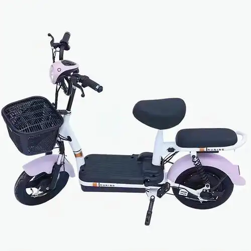 新国标电动车学生锂电池携带轻便铅酸上牌小型充电电动自行车