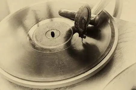 留声机碟片图片