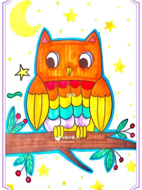 适中适合4-7岁的小朋友#创意美术  #简笔画  #儿童画  #创意儿童画