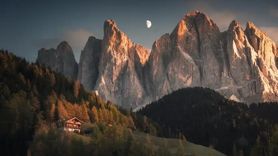 阿尔卑斯山区的童话小镇高清壁纸高清大图预览1920x1080_风景壁纸下载