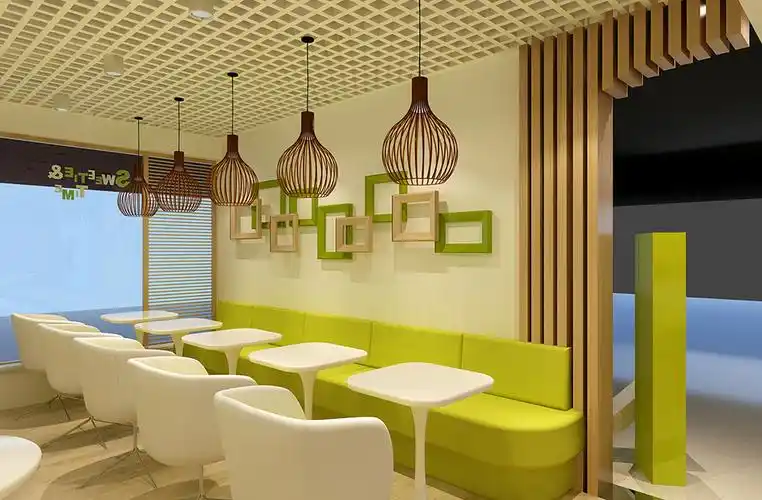 广州奶茶连锁店装修设计