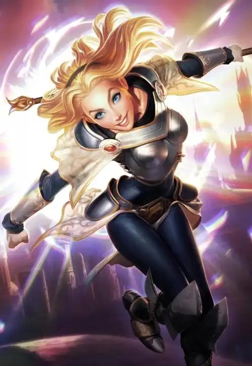 lol英雄联盟光辉女郎拉克丝原画默认皮肤22,高清图片,手机壁纸
