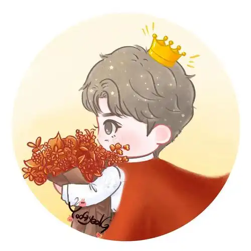 肖战卡通头像与动图