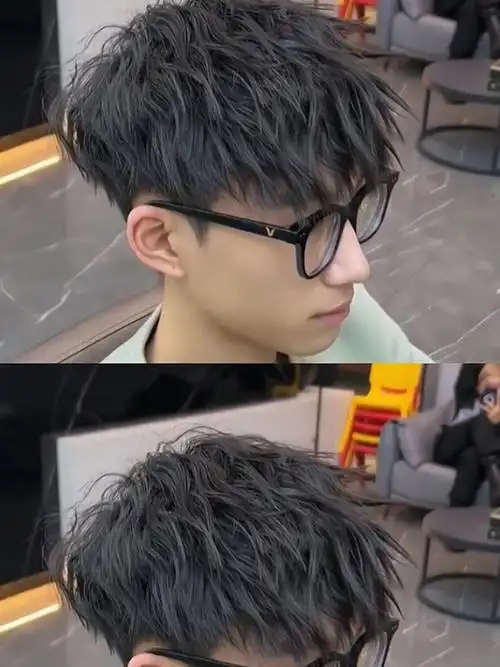 过年回家必做发型之一束状摩根烫推荐