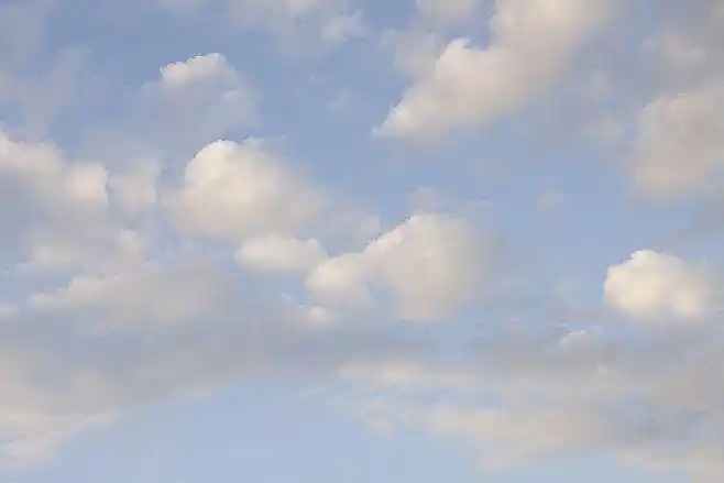 天空高清素材云朵蓝天黄昏