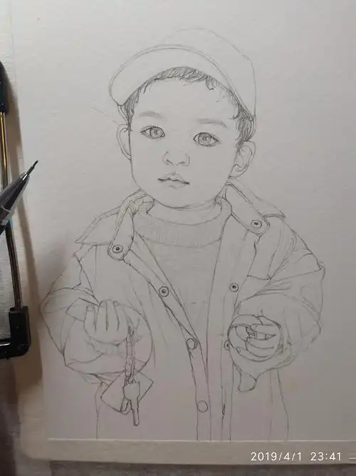 儿童肖像|插画|其他插画|云海之灯 - 原创作品 - 站酷 (zcool)