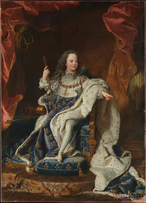 印刷级yh4130349油画古典宫廷人物图片亚森特里戈法国1659年至1743年