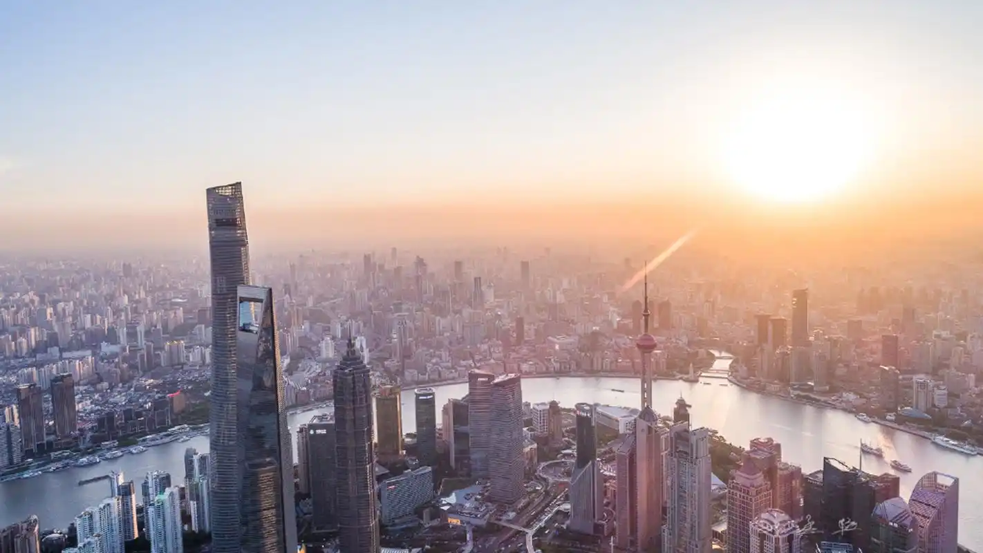 繁华魔都上海城市风景图片桌面壁纸