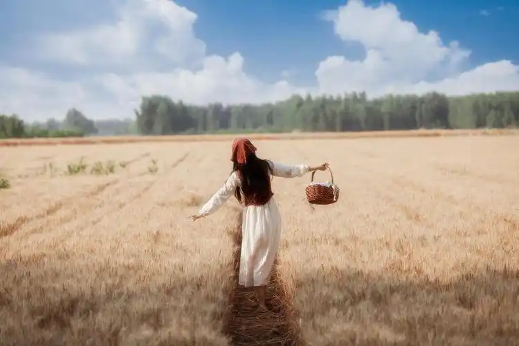 人像摄影组图:麦田里的守望者