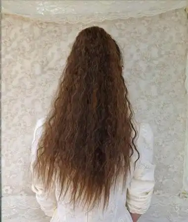 玉米须烫发图片发型(玉米须烫发型图片短发)