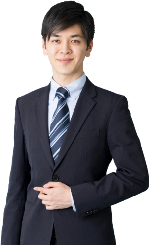 西装男人职业装人人物贴纸素材