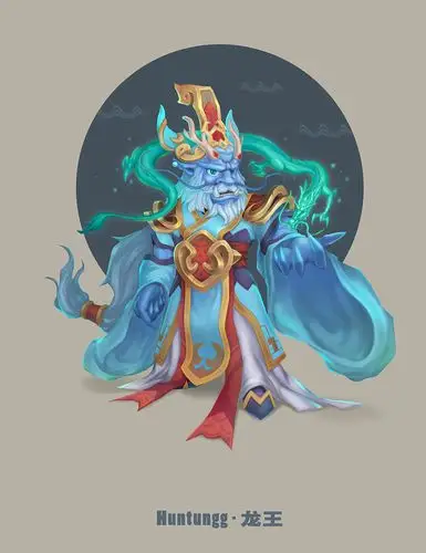 龙王|游戏原画|插画|huntungg - 原创设计作品 - 站酷 (zcool)