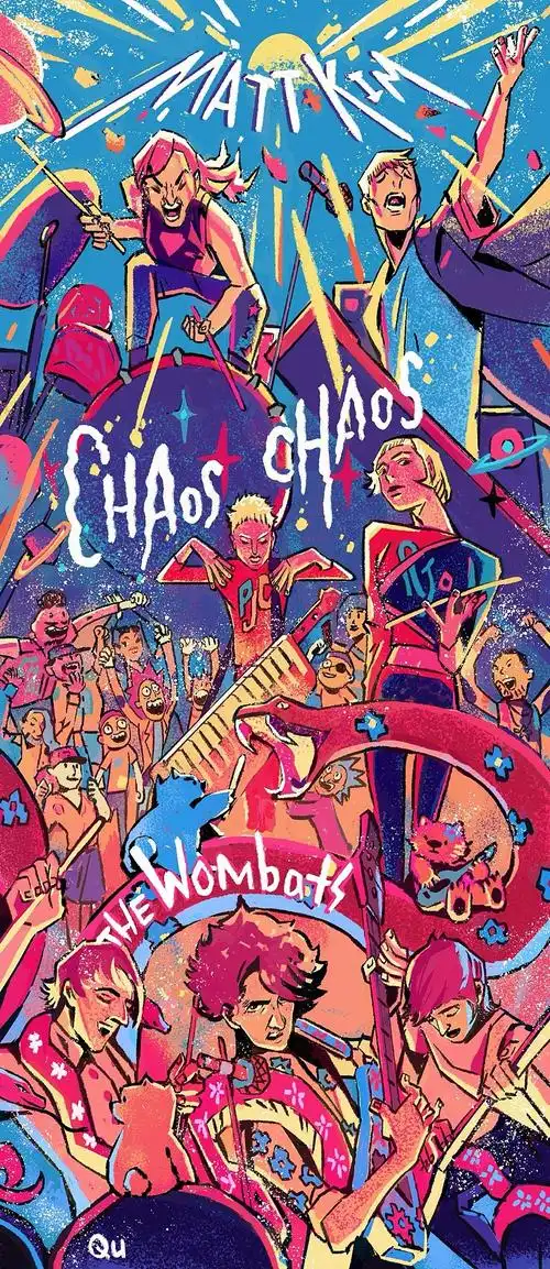 摇滚音乐节—海报|插画|商业插画|天然_tianran_原创作品-站酷zcool