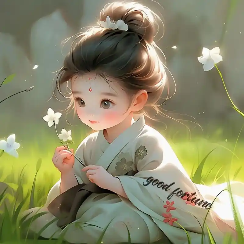 萌系/古风小仙女头像  晚霞与玫瑰共烩浪漫,你是我藏在心底的爱意泛滥