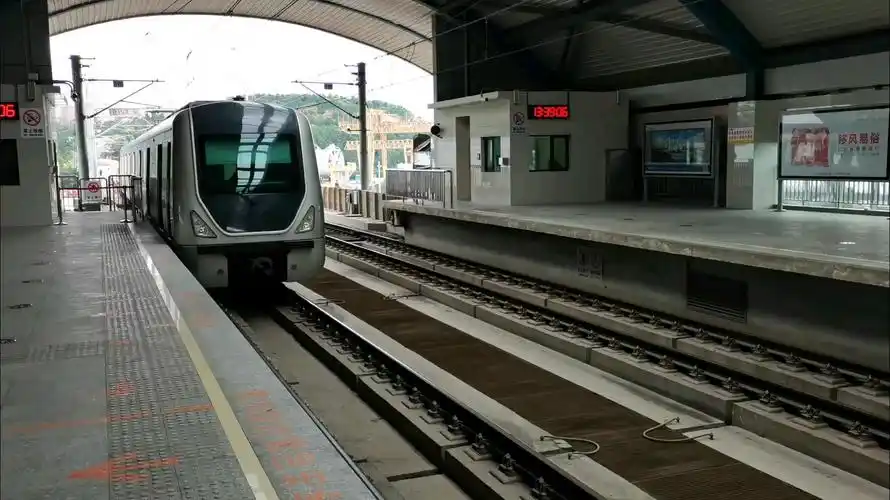 大连地铁12号线侧面pov