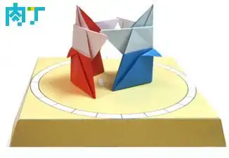 相扑力士的折纸步骤图解 游戏折纸教程大全