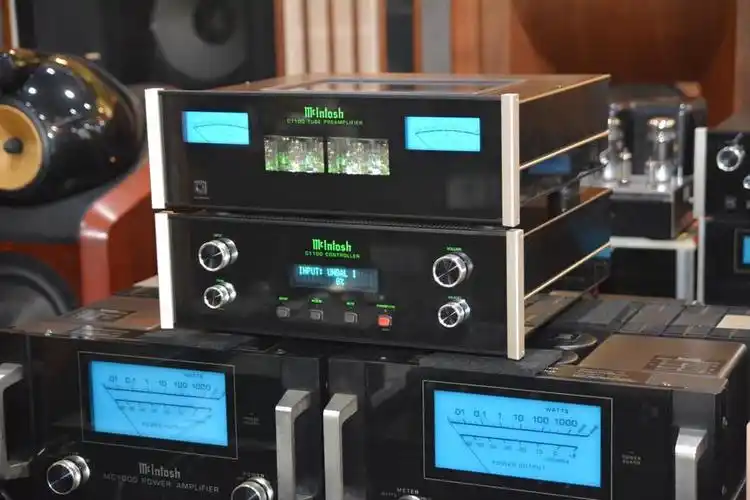 麦景图mclntosh c1100c c1100t电源分体旗舰前级_深圳市城记音响|二手