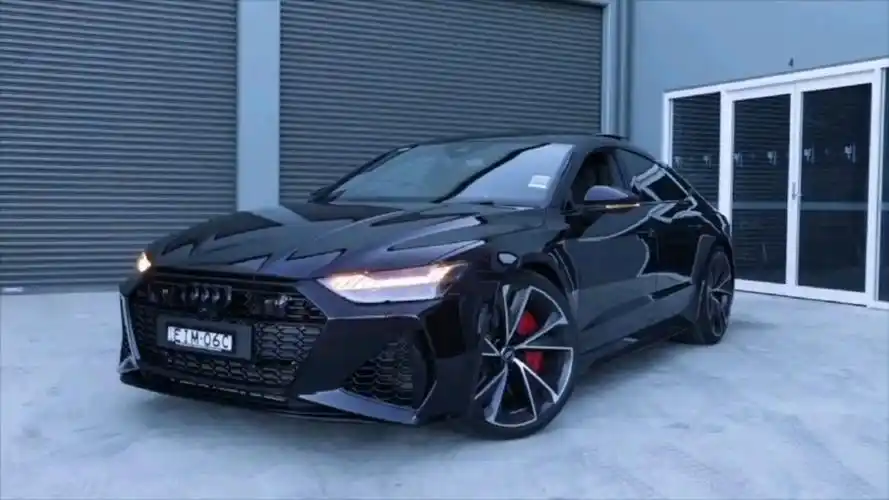 "奥迪rs7 "西装暴徒