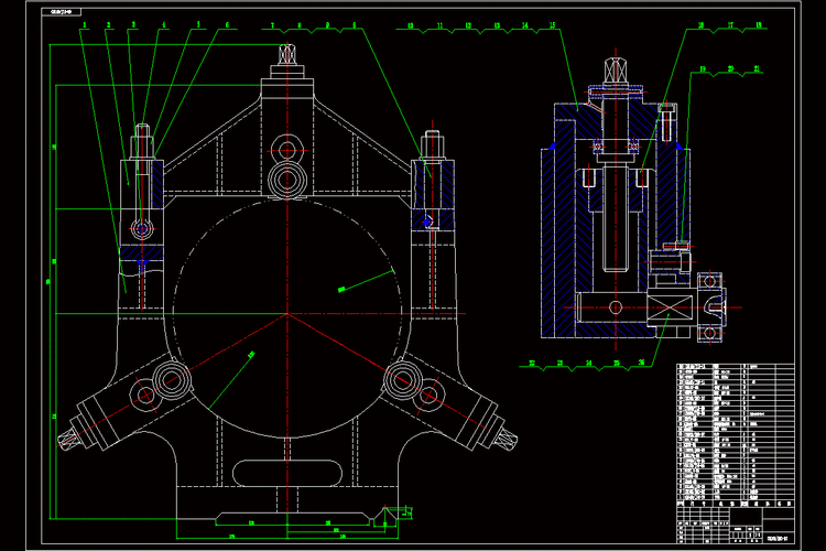 【068】8ca6140车床尾座体工艺工装设计