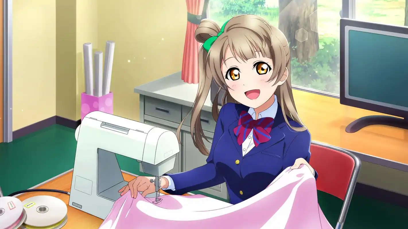 萌系治愈动漫美女桌面壁纸